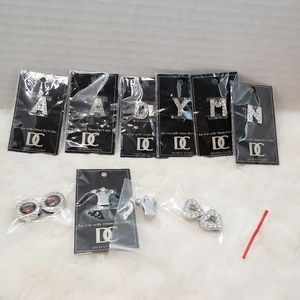 Slider Charms for Pet Collars or Leather Wrist Band for Humans